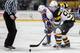 WINDSOR, ON - JANUARY 30: Sam Bennett #93 of the Kingston Frontenacs wins a faceoff against Brady Vail #97 of the Windsor Spitfires on January 30, 2014 at the WFCU Centre in Windsor, Ontario, Canada. (Photo by Dennis Pajot/Getty Images)