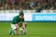 PARIS, FRANCE - MARCH 15: Jonny Sexton of Ireland kicks a conversion during the RBS Six Nations match between France and Ireland at Stade de France on March 15, 2014 in Paris, France. (Photo by Paul Gilham/Getty Images)