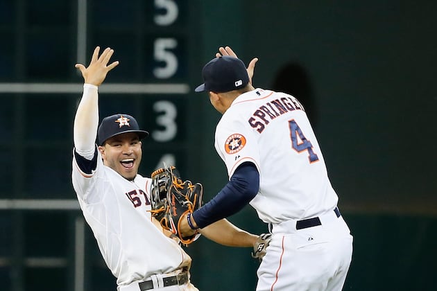 Astros Lineup: Springer (Knee) Returns, Altuve out