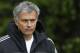 Chelsea manager Jose Mourinho arrives for a training session at Cobham in England, Tuesday, April 29, 2014. Chelsea will play a Champions League semifinal second leg soccer match against Atletico Madrid on Wednesday. (AP Photo/Kirsty Wigglesworth)