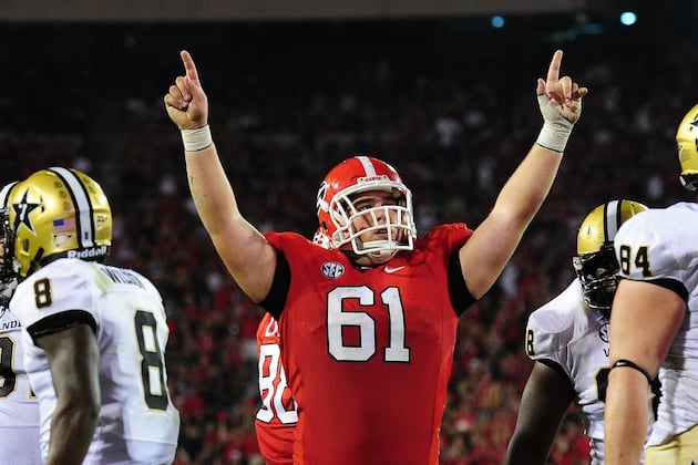 Bulldogs C Andrews Not Happy a Georgia Tech Fan Is on Georgia's Campus