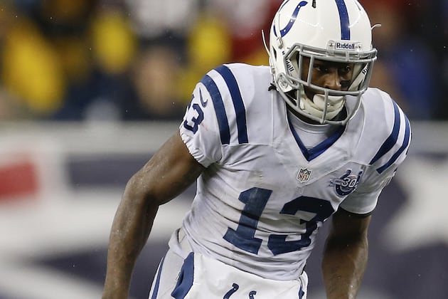Hilton Has Scary Moment at Colts' OTA