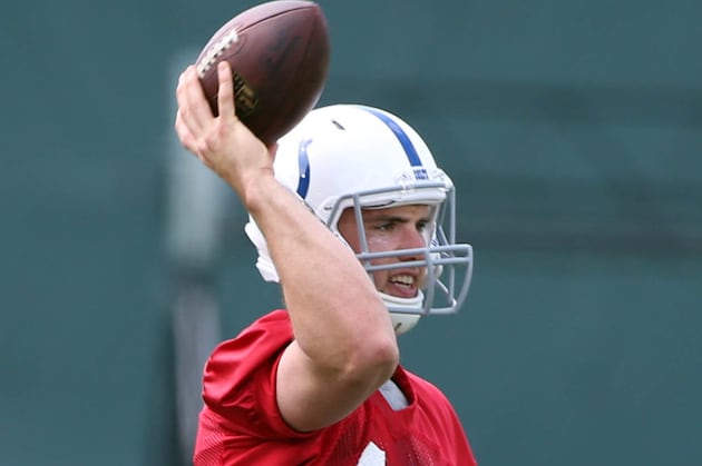 Andrew Luck Shares His Thoughts on the 2014 World Cup