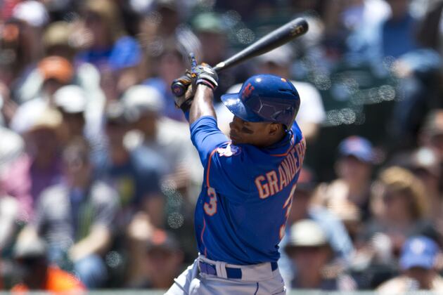 Granderson (Calf) Scratched, Murph Leads off