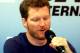Dale Earnhardt Jr. talks to media before the exciting 2014 season at Daytona International Speedway.