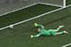 Croatia's goalkeeper Stipe Pletikosa fails to make a safe as Brazil's Oscar scores his side's third goal during the group A World Cup soccer match between Brazil and Croatia, the opening game of the tournament, in the Itaquerao Stadium in Sao Paulo, Brazil, Thursday, June 12, 2014. (AP Photo/Shuji Kajiyama)