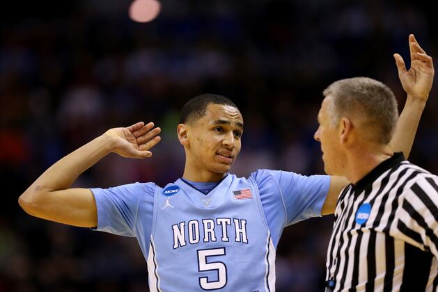 North Carolina PG Marcus Paige Jokes About NBA Ref Joey Crawford