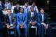 NEW YORK - MAY 20: NBA Draft Prospects Aaron Gordon, Marcus Smart, Andrew Wiggins, Tyler Ennis, Joel Embiid, Noah Vonleh, and Doug McDermott poses for a photo during to the 2014 NBA Draft Lottery on May 20, 2014 at the ABC News' 'Good Morning America' Times Square Studio in New York City. NOTE TO USER: User expressly acknowledges and agrees that, by downloading and/or using this photograph, user is consenting to the terms and conditions of the Getty Images License Agreement. Mandatory Copyright Notice: Copyright 2014 NBAE (Photo by Jesse D. Garrabrant/NBAE via Getty Images)