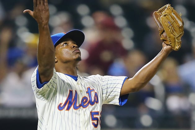 Mets Closer Jenrry Mejia Exits with Back Stiffness