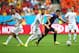 SALVADOR, BRAZIL - JUNE 13: Sergio Ramos of Spain challenges Robin van Persie of the Netherlands during the 2014 FIFA World Cup Brazil Group B match between Spain and Netherlands at Arena Fonte Nova on June 13, 2014 in Salvador, Brazil. (Photo by Ian Walton/Getty Images)