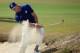 PINEHURST, NC - JUNE 13: Matt Kuchar of the United States hits a shot from a bunker on the third hole during the second round of the 114th U.S. Open at Pinehurst Resort & Country Club, Course No. 2 on June 13, 2014 in Pinehurst, North Carolina. (Photo by David Cannon/Getty Images)