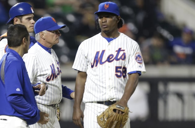 Jenrry Mejia Has MRI of Stiff Back