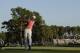 Martin Kaymer, of Germany, watches his tee shot on the 17th hole during the third round of the U.S. Open golf tournament in Pinehurst, N.C., Saturday, June 14, 2014. (AP Photo/Chuck Burton)