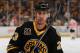 BOSTON, MA - APRIL 5: Chris Kelly #23 of the Boston Bruins skates during warm ups before the game against the Philadelphia Flyers at the TD Garden on April 5, 2014 in Boston, Massachusetts. (Photo by Brian Babineau/NHLI via Getty Images)