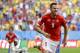 Switzerland's Haris Seferovic scores his side's second goal during the group E World Cup soccer match between Switzerland and Ecuador at the Estadio Nacional in Brasilia, Brazil, Sunday, June 15, 2014. (AP Photo/Michael Sohn)