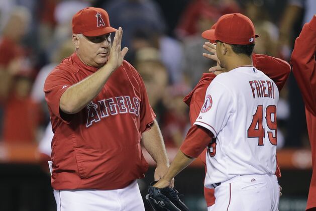 Mike Scioscia Gives Ernesto Frieri a Vote of Confidence