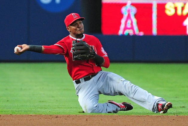 Aybar Leaves Game with Sore Left Hip