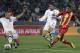 Ghana's Kevin-Prince Boateng, right, scores the opening goal past United States' Jay DeMerit, left, during the World Cup round of 16 soccer match between the United States and Ghana at Royal Bafokeng Stadium in Rustenburg, South Africa, on Saturday, June 26, 2010. (AP Photo/Matt Dunham)
