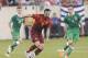 Portugal's Hugo Almeida (9) controls the ball between Republic of Ireland's Jeff Hendrick, left, and Richard Keogh, right, during the first half of an international friendly soccer match Tuesday, June 10, 2014, in East Rutherford, N.J. (AP Photo/Bill Kostroun)