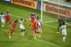 NATAL, BRAZIL - JUNE 16: John Brooks of the United States scores his team's second goal on a header past Adam Kwarasey of Ghana during the 2014 FIFA World Cup Brazil Group G match between Ghana and the United States at Estadio das Dunas on June 16, 2014 in Natal, Brazil. (Photo by Laurence Griffiths/Getty Images)