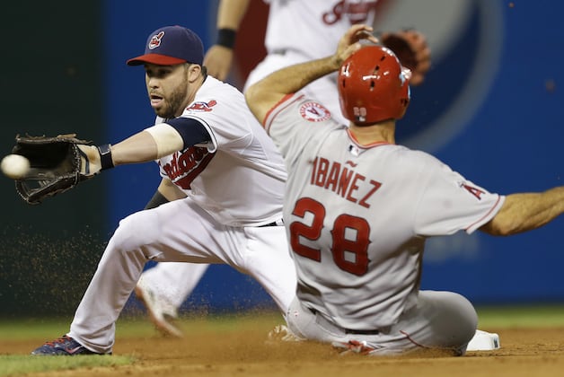 Santana, Cabrera Homer as Indians Beat Angels 4-3