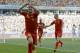 Belgium's Dries Mertens celebrates after scoring his side's second goal during the group H World Cup soccer match between Belgium and Algeria at the Mineirao Stadium in Belo Horizonte, Brazil, Tuesday, June 17, 2014. (AP Photo/Hassan Ammar)