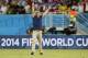 United States' head coach Juergen Klinsmann celebrates after his team's 2-1 victory over Ghana during the group G World Cup soccer match between Ghana and the United States at the Arena das Dunas in Natal, Brazil, Monday, June 16, 2014. (AP Photo/Julio Cortez)