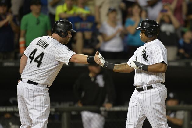 Beckham, Viciedo Power White Sox Past Giants 8-2