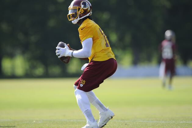 'It Feels Great' Not to Have to Wear a Knee Brace, Robert Griffin III Says