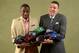 NEW YORK - MAY 20: NBA Draft prospects Andrew Wiggins and Aaron Gordon poses for portraits with the Draft Caps prior to the 2013 NBA Draft Lottery on May 20, 2014 at the NBA Headquarters in New York City. NOTE TO USER: User expressly acknowledges and agrees that, by downloading and/or using this photograph, user is consenting to the terms and conditions of the Getty Images License Agreement. Mandatory Copyright Notice: Copyright 2014 NBAE (Photo by Jennifer Pottheiser/NBAE via Getty Images)