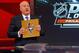 TORONTO, ON - APRIL 15: National Hockey League Deputy Commissioner Bill Daly announces the Florida Panthers as winners of the first pick at the 2014 NHL Draft Lottery on April 15, 2014 at the TSN Studios in Toronto, Ontario. (Photo by Bill Wippert/NHLI via Getty Images)