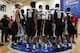 CHICAGO, IL - May 16: Players huddle up during the 2014 Draft Combine on May 16, 2014 at Quest Multisport in Chicago, Illinois. NOTE TO USER: User expressly acknowledges and agrees that, by downloading and or using this Photograph, user is consenting to the terms and conditions of the Getty Images License Agreement. Mandatory Copyright Notice: Copyright 2014 NBAE (Photo by Gary Dineen/NBAE via Getty Images)