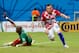MANAUS, BRAZIL - JUNE 18: Ivica Olic of Croatia celebrates after scoring his team's first goal during the 2014 FIFA World Cup Brazil Group A match between Cameroon and Croatia at Arena Amazonia on June 18, 2014 in Manaus, Brazil. (Photo by Matthew Lewis/Getty Images)