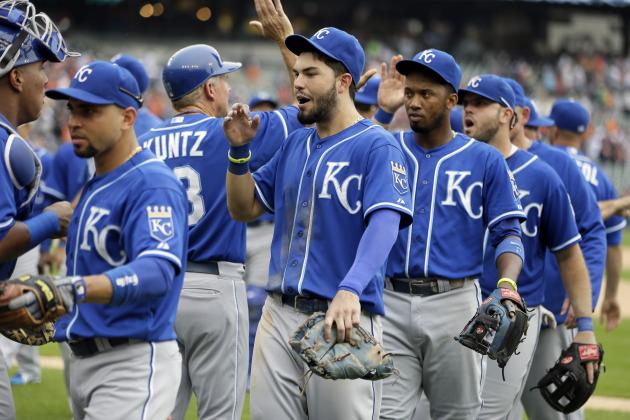 Kansas City Royals in 1st Place After 70 Games for 1st Time in over a Decade