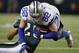 Dallas Cowboys tight end Jason Witten (82) is tackled by Philadelphia Eagles strong safety Nate Allen (29) during the first half of an NFL football game, Sunday, Dec. 29, 2013, in Arlington, Texas. (AP Photo/Tony Gutierrez)