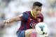 Barcelona's Alexis Sanchez from Chile controls the ball during a Spanish La Liga soccer match against Elche at the Martinez Valero stadium in Elche, Spain, on Sunday, May 11, 2014.(AP Photo/Alberto Saiz)