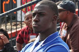 Freshman DE Merriweather Loves Football, Math