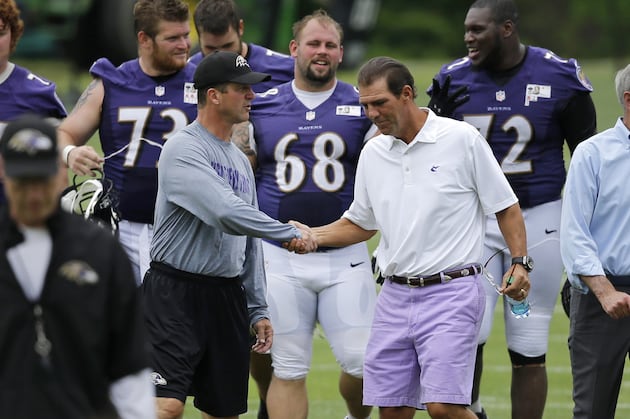 Ravens' Harbaugh: 'Have Really Good Guys'