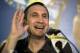 Maccabi Tel Aviv's head coach David Blatt speaks in a news conference in Tel Aviv, Israel,Thursday, June 12, 2014. David Blatt has stepped down as coach of European club champion Maccabi Tel Aviv to pursue a job in the NBA. Blatt told a news conference on Thursday he wanted to fulfil his