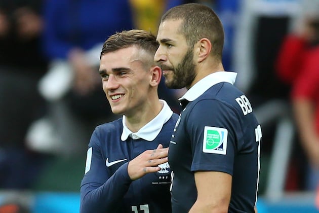 Griezmann: You Can Send Benzema a Missile and He'll Control It