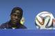 Italy's Mario Balotelli attends a press conference at Arena Pernambuco stadium in Recife, Brazil, Thursday, June 19, 2014. Italy plays in group D at the soccer World Cup. (AP Photo/Antonio Calanni)