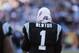 Carolina Panthers quarterback Cam Newton (1) stands on the sideline during the second half of a divisional playoff NFL football game against the San Francisco 49ers, Sunday, Jan. 12, 2014, in Charlotte, N.C. (AP Photo/Chuck Burton)