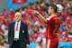 RIO DE JANEIRO, BRAZIL - JUNE 18: Head coach Vicente del Bosque of Spain looks on during the 2014 FIFA World Cup Brazil Group B match between Spain and Chile at Maracana on June 18, 2014 in Rio de Janeiro, Brazil. (Photo by Jamie Squire/Getty Images)