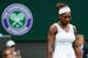 LONDON, ENGLAND - JULY 01: Serena Williams of United States of America looks dejected during her Ladies' Singles fourth round match against Sabine Lisicki of Germany on day seven of the Wimbledon Lawn Tennis Championships at the All England Lawn Tennis and Croquet Club on July 1, 2013 in London, England. (Photo by Mike Hewitt/Getty Images)