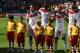 SALVADOR, BRAZIL - JUNE 16: Mesut Oezil, Jerome Boateng, Mario Goetze and Sami Khedira of Germany look on before the 2014 FIFA World Cup Brazil Group G match between Germany and Portugal at Arena Fonte Nova on June 16, 2014 in Salvador, Brazil. (Photo by Stu Forster/Getty Images)
