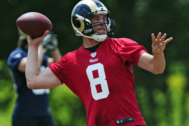 Rams QB Bradford Not Worried About Knee