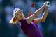 PINEHURST, NC - JUNE 20: Michelle Wie of the USA plays her tee shot at the par 4, 13th hole during the second round of the 69th U.S. Women's Open at Pinehurst Resort & Country Club, Course No. 2, on June 20, 2014 in Pinehurst, North Carolina. (Photo by David Cannon/Getty Images)
