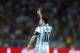 Argentina's Lionel Messi celebrates after scoring his side's second goal during the group F World Cup soccer match between Argentina and Bosnia at the Maracana Stadium in Rio de Janeiro, Brazil, Sunday, June 15, 2014. (AP Photo/Felipe Dana)