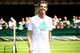 LONDON, ENGLAND - JUNE 21: Andy Murray of Great Britain in action in a practice session during previews for Wimbledon Championships at Wimbledon on June 21, 2014 in London, England. (Photo by Al Bello/Getty Images)