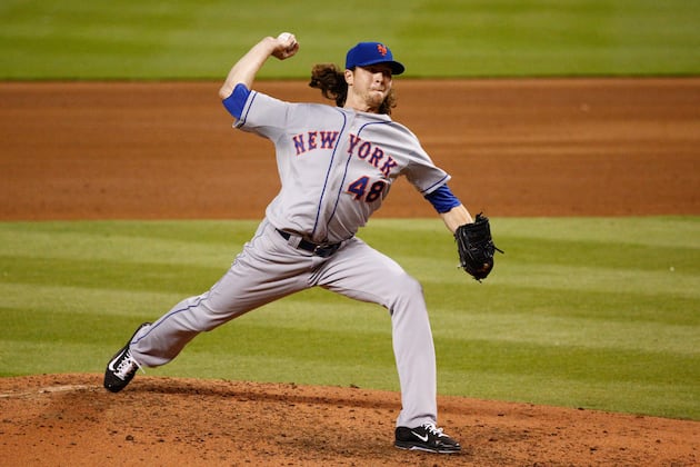 deGrom Reacts to First Major League Win